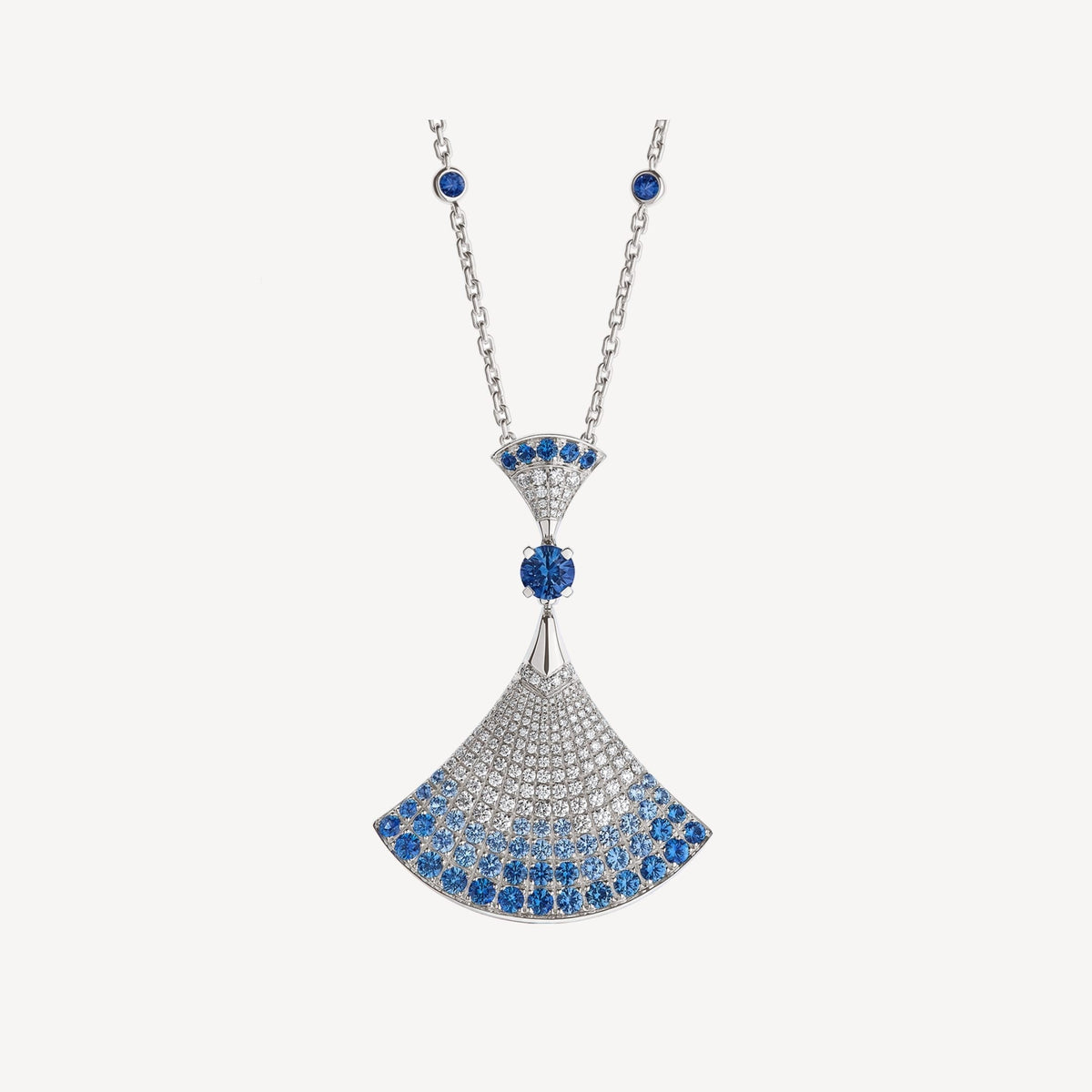 Bvlgari DREAM NECKLACE AGATE SILVER DIAMOND
