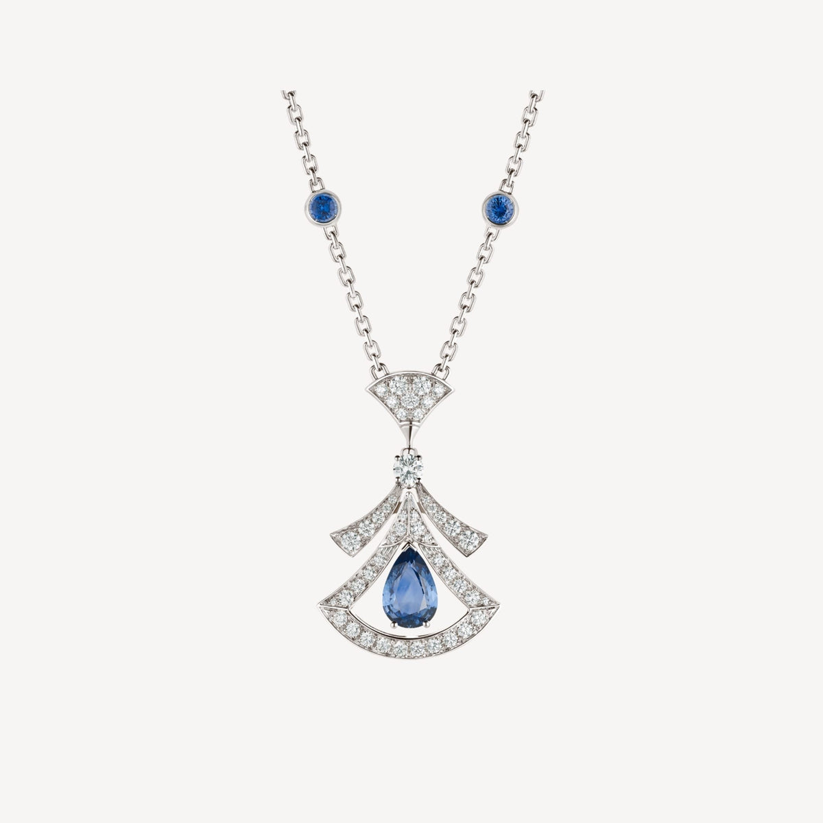 Bvlgari DREAM NECKLACE AGATE DIAMOND SILVER