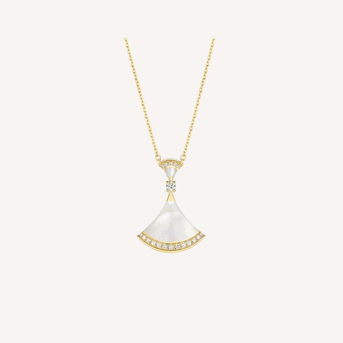 Bvlgari DREAM NECKLACE MOP GOLD DIAMOND