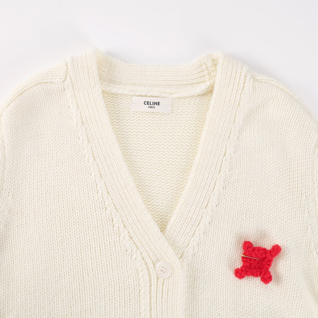 CELINE 25S KNITTED CARDIGAN 0002