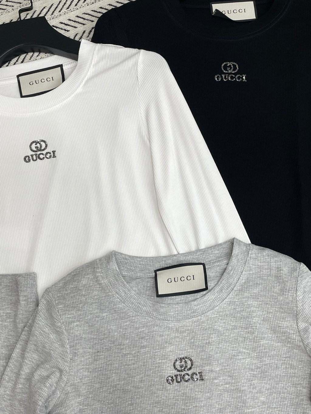 GUCCI LONG-SLEEVE T-SHIRT STYLE 86