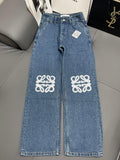 Loew White Anagram Blue Jean