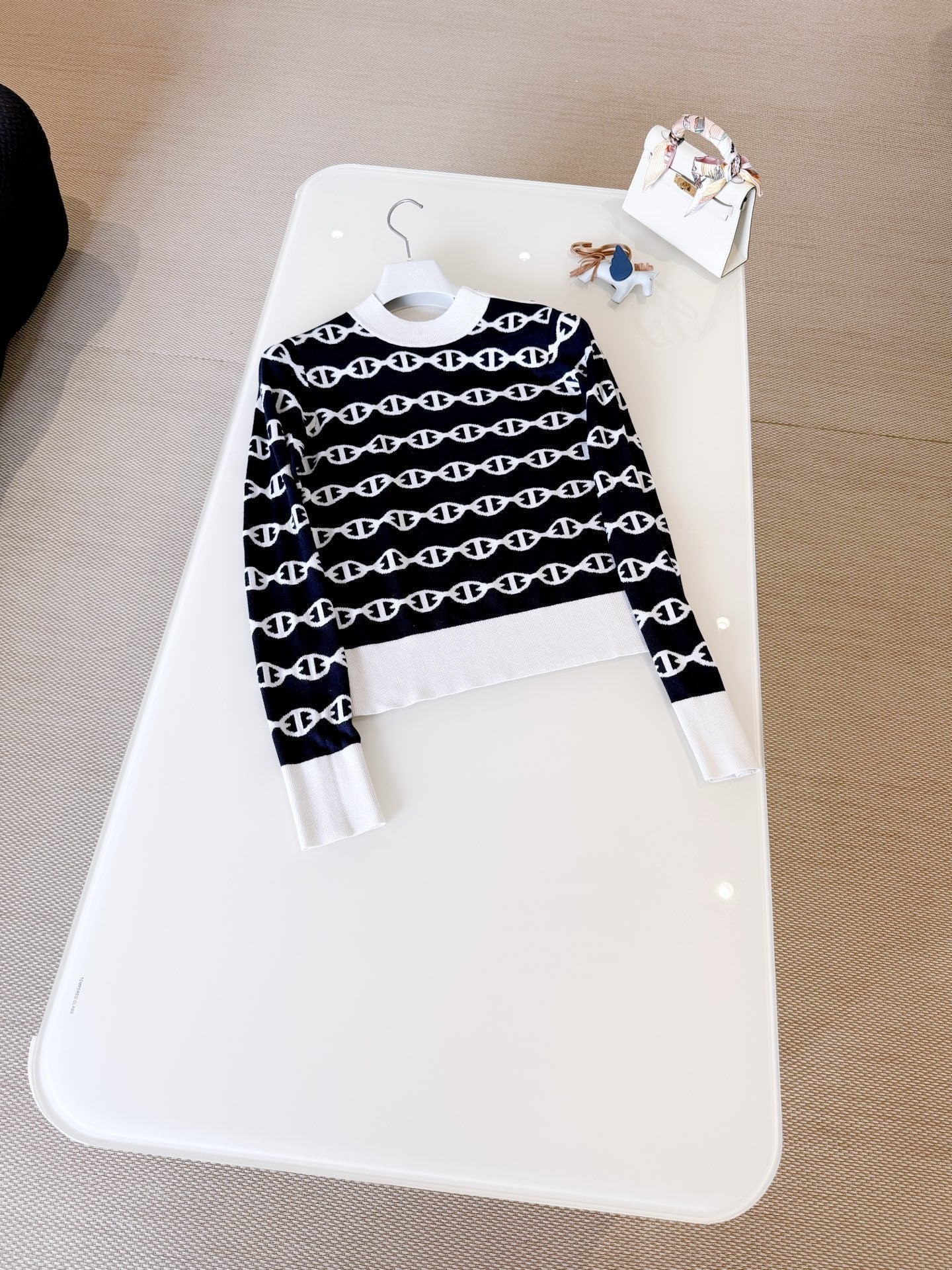 HERMES 25S KNITTED SWEATER 478